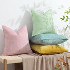 decorUhome Summer Couch Euro Sham Throw Pillow Covers 26x26 Set of 2, - Image 5