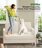 Welzona Loveseat, Comfy Teddy Love Seat - Image 5