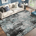 RELEANY Washable Area Rugs 6'x9' Non-Slip Modern Abstract Soft by RELEANY