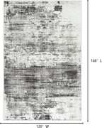 10x14 Area Rugs Washable Rug: Modern Abstract Living Room Rug Soft Anti-Skid - Image 2