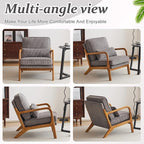 VINGLI Upgraded Premium Corduroy Accent Chairs Set of 2, Upholstered Arm Chair - Image 7
