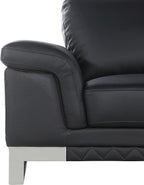 Blackjack Furniture Weston Collection Genuine Italian Leather Living Room Chair - Image 14