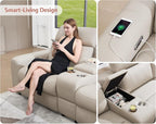 AMERLIFE Power Recliner Sectional Sofa - Image 5