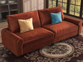 EASE MOOSE 88.5" Large Seat Velvet Loveseat Sofa, Modern Deep Seat Couches by EASEMOOSE
