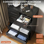 3 Piece Bedroom Set, Dresser and Nightstand Sets - Image 2