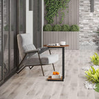 Hosfais Small Side Table Set of 2, C-Shaped Wood Sofa End Table - Image 7