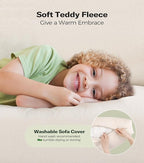 Welzona 83" Couches for Living Room, Teddy Sofa Couch, Comfy Sofas for Living - Image 4