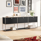 Modern Storage Cabinet Versatile Free-Standing Organizer - Image 2