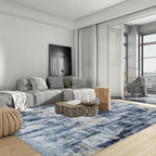 6x9 Area Rugs Washable Rug: Large Modern Abstract Living Room Rug Soft - Image 3