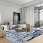8x10 Area Rugs Washable Rug: Large Modern Abstract Living Room Rug Soft - Image 3