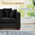 84.5"W Mid Century Modern Couch - Image 4