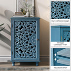 Jiansu furni Boho Small Buffet Cabinet - Image 3