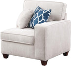 Ball & Cast 127" L-Shaped Sectional Couches - Image 10
