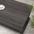 HSH Gray Storage Coffee Table, Modern Center Table - Image 5