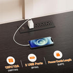VECELO TV Stand with Power Outlets - Image 8