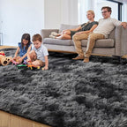 PAGISOFE Dark Grey Large Area Rugs - Image 8