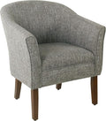 HomePop Modern Barrel Accent Chair by HomePop