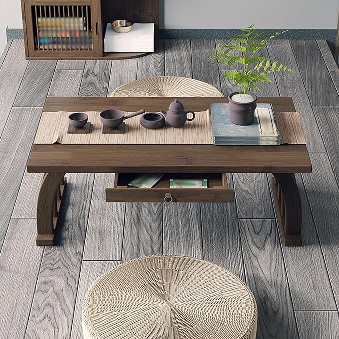 Stylish Portable Japanese Floor Table - Image 6