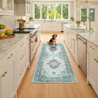 RELEANY Area Rugs 2'x6' Runner Rug Non Slip Washable - Image 2