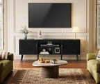 SUPERJARE TV Stand for 55 Inch TV, Entertainment Center - Image 2