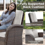 Belord Grand 13 Pieces Outdoor Patio Furniture Set - Image 5