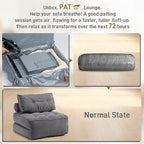 Folding Sofa Bed Convertible Sleeper Chair 33" - Image 3