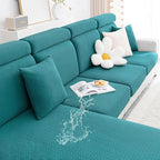 Smiry Waterproof Couch Cushion Covers, Stretch Jacquard Thick Sofa Cushion by Smiry