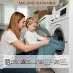 Genina Waterproof Couch Cover, Washable Anti-Slip 86.6 inch Sofa Covers - Image 7