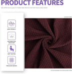 ZNSAYOTX 4 Piece Sofa Covers for Living Room Anti Slip Stretch Couch Covers for - Image 4