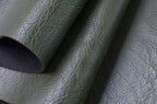 Wento Thick Half Yard Faux Leather Fabric Soft Skin Grain PU Leather - Image 2