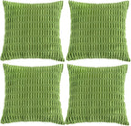 Fancy Homi 4 Packs Decorative Throw Pillow Covers by Fancy+Homi