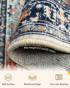 RELEANY Area Rugs 2'x4' Kitchen Rugs Entry Rug Small Rugs - Image 3