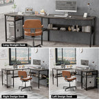 Unikito Reversible L Shaped Desk - Image 6