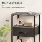 Huuger Nightstand Set of 2, Night Stand - Image 7