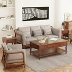 Rectangle Coffee Table with Drawers - Image 6