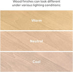 Plank+Beam Modern 56 Inch Console Table, Solid Pine Wood Entryway Table - Image 10