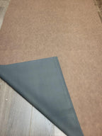NAT Leathers | Dark Brown Tumbled Nubuck Calf Soft Faux Vegan Leather PU | 10 - Image 2