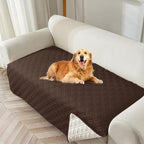 Genina Waterproof Couch Cover, Washable Anti-Slip 78inch Sofa Covers by Genina