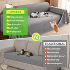 LOllON Velvet Couch Cover for Cats Dogs Kids - Image 9