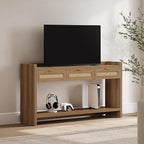 SICOTAS 60" Rattan Console Table - Image 5