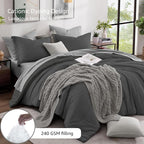 Monbix California King Comforter Set - Image 3