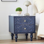 Nightstand, Farmhouse Bedside Table - Image 2