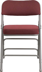 Flash Furniture 2 Pack HERCULES Series Premium Curved Triple Braced & Double - Image 5