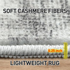 5x7 Area Rugs Washable Rug: Modern Abstract Living Room Rug Soft Anti-Skid Thin - Image 7