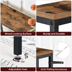 MAHANCRIS 70.9 Skinny Console Table - Image 8