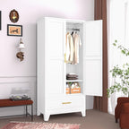 GAIOUS Steel Armoire Wardrobe Closet - Image 8
