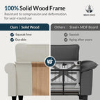 HERA'S HOUSE 2 Pieces Modular Sectional Sofa Sets, Oversized Couch Set - Image 8