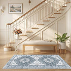 RELEANY Area Rugs 2'6"x5' Runner Rug Non Slip Washable - Image 2