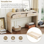 59" Unique Retro Silhouette Console Table - Image 4