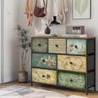 Tohomeor Dresser with Drawers for Bedroom Chest of Drawers Fabric Dresser for - Image 8